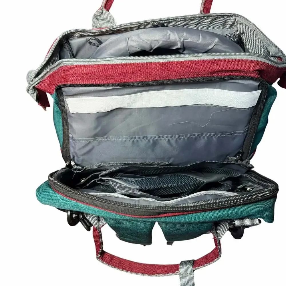 Good Mum Multifunction Diaper Bag Backpack with Changing Station/Pacifier Case